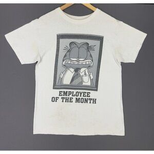 Vintage Y2K Garfield Employee Of The Month Movie Cartoon TV Series Humor Joke